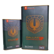 روغن موتور خودروی بنزینی دالاس مدل ULTRA PREMIUM 5w30 SP حجم 5 لیتر مجموعه 2 عددی