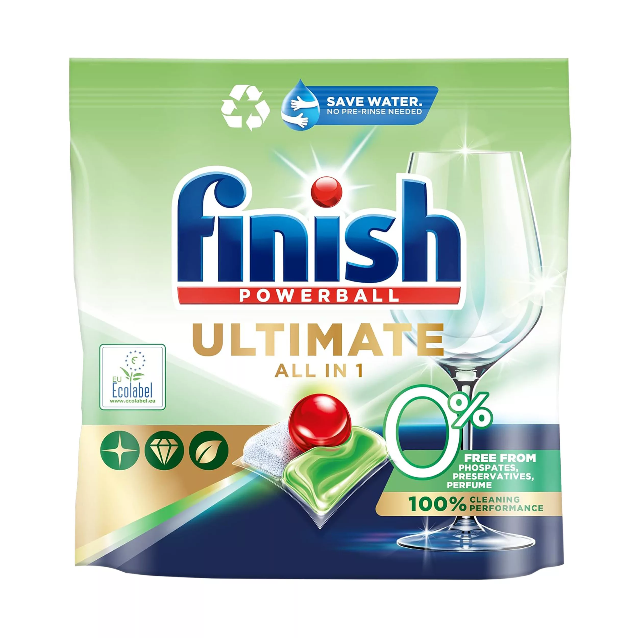 قرص ماشین ظرفشویی فینیش مدل Ecolabel بسته 21 عددی