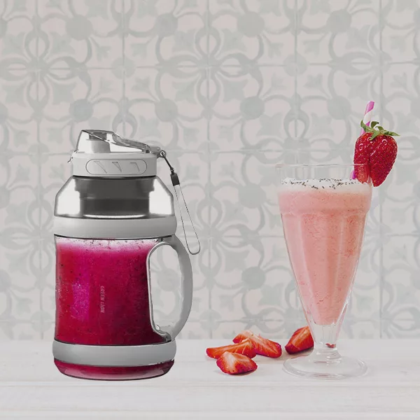 شیکر گرین مدل GNMGAPPBLDWH گنجایش 2 لیتر