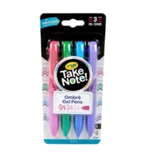 خودکار کرایولا مدل Ombre Gel Pens کد 586637 بسته 4 عددی