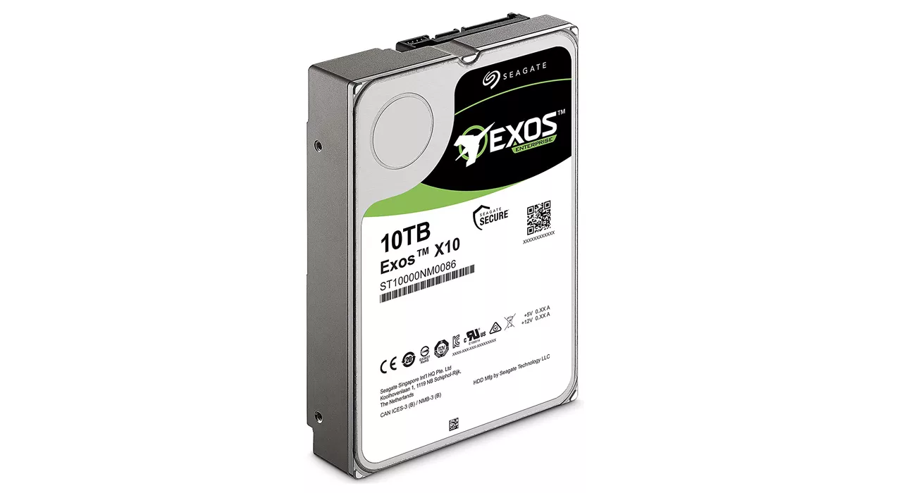 هارد دیسک اینترنال سیگیت مدل Exos ST10000NM0086 ظرفیت 10 ترابایت