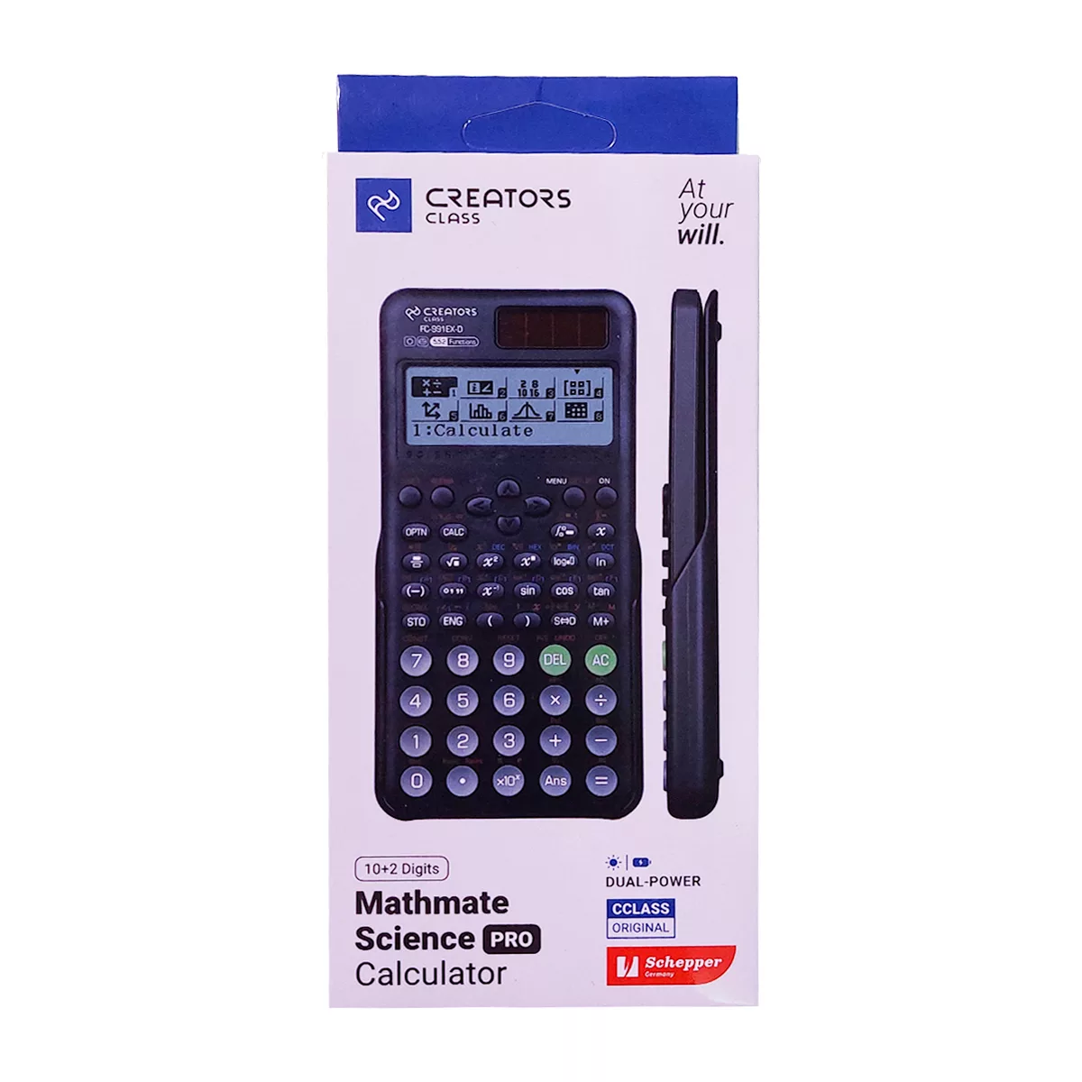 ماشین حساب سی کلاس کریتورز مدل مهندسی طرح پرو کد FC-991EX-D