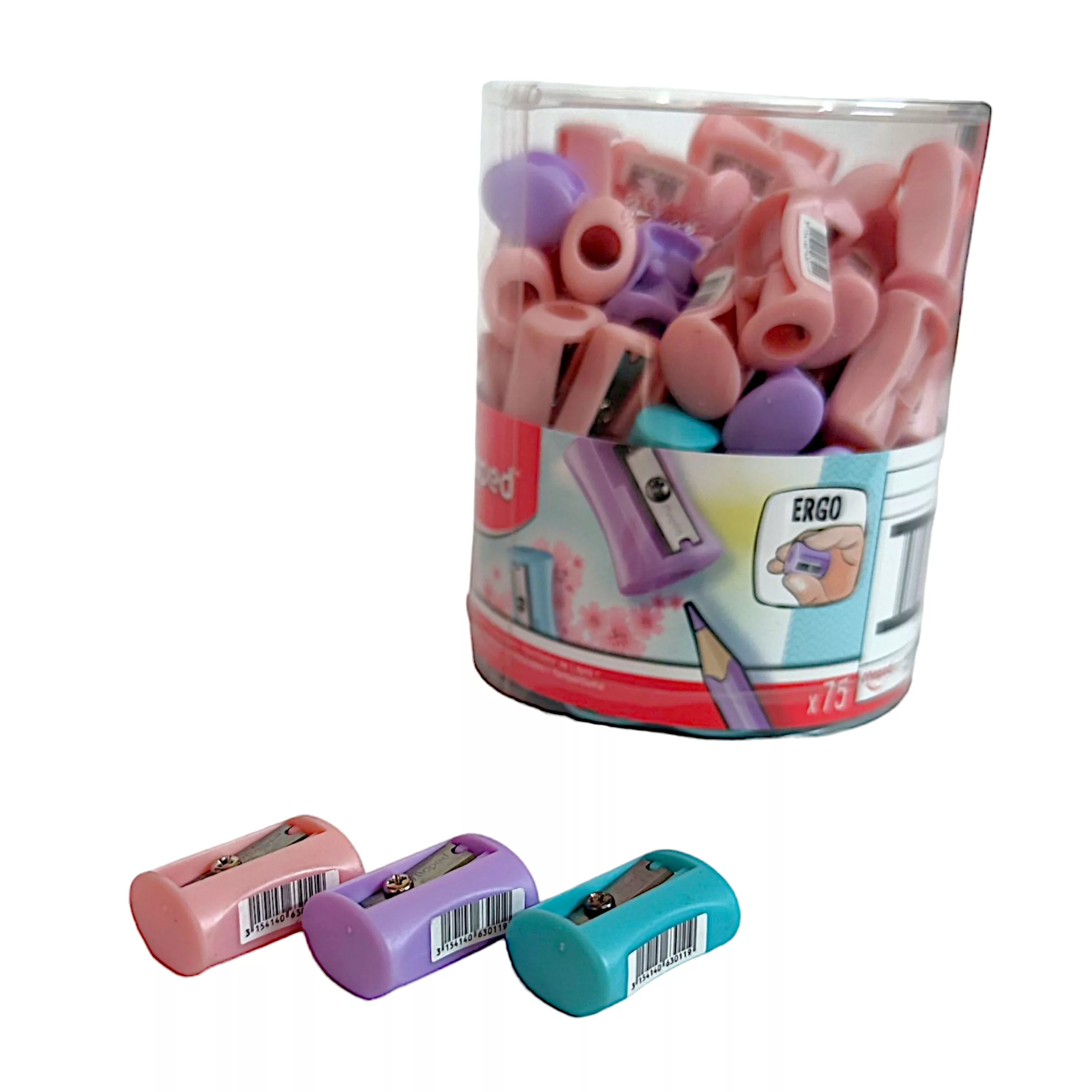 تراش مپد مدل ارگو کد 063011 بسته 75 عددی