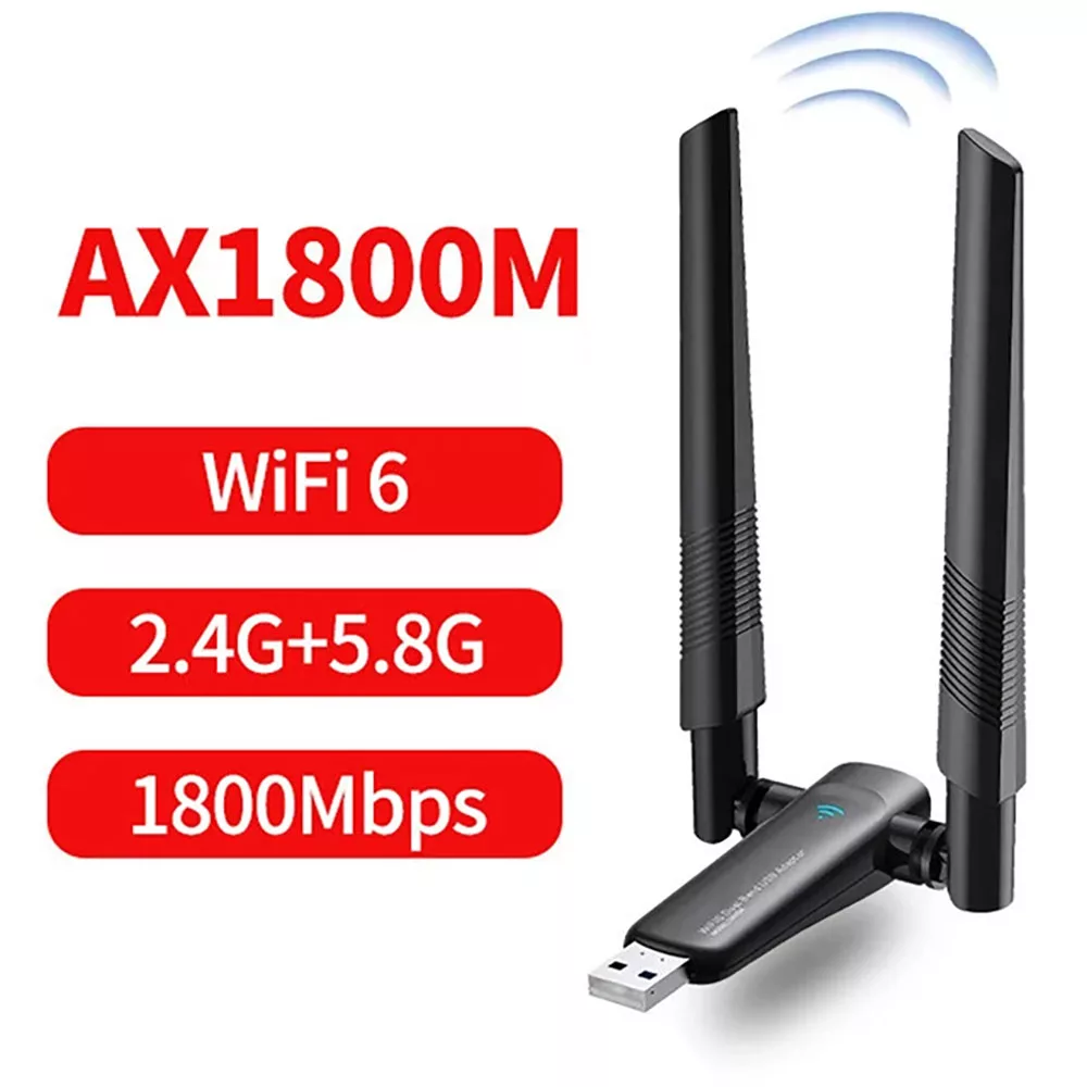 کارت شبکه وایرلس پیکس لینک مدل UAX04 وای فای 6