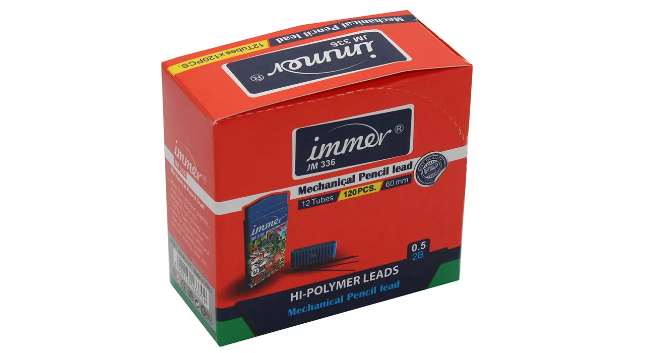 نوک مداد نوکی 0.5 میلی متری ایمر بسته 12 عددی