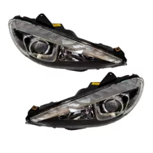 چراغ جلو اف تی ان تی مدل HeadLED مناسب برای پژو 206 بسته 2 عددی