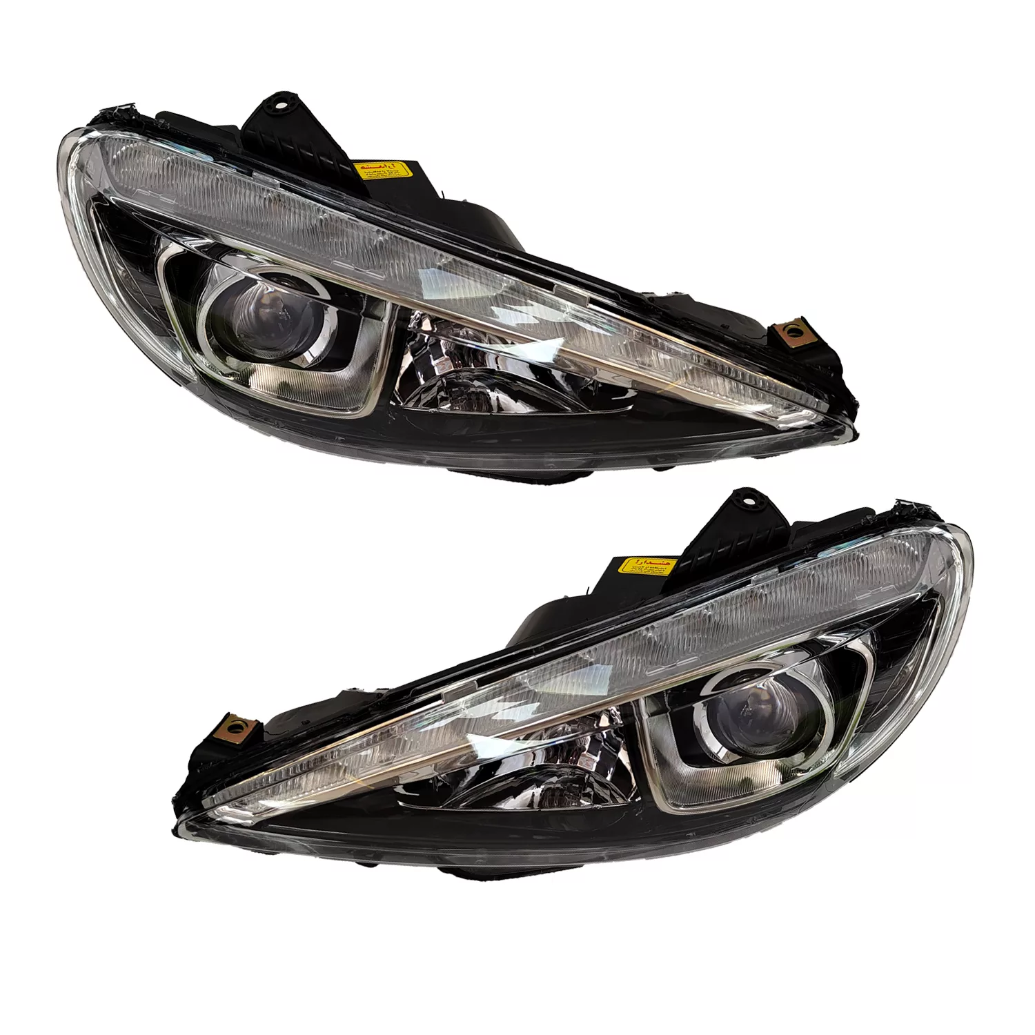 چراغ جلو اف تی ان تی مدل HeadLED مناسب برای پژو 206 بسته 2 عددی