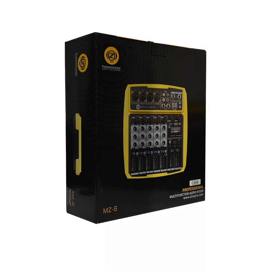 ميكسر صدا شش كانال زيكو مدل ZICO MZ-6