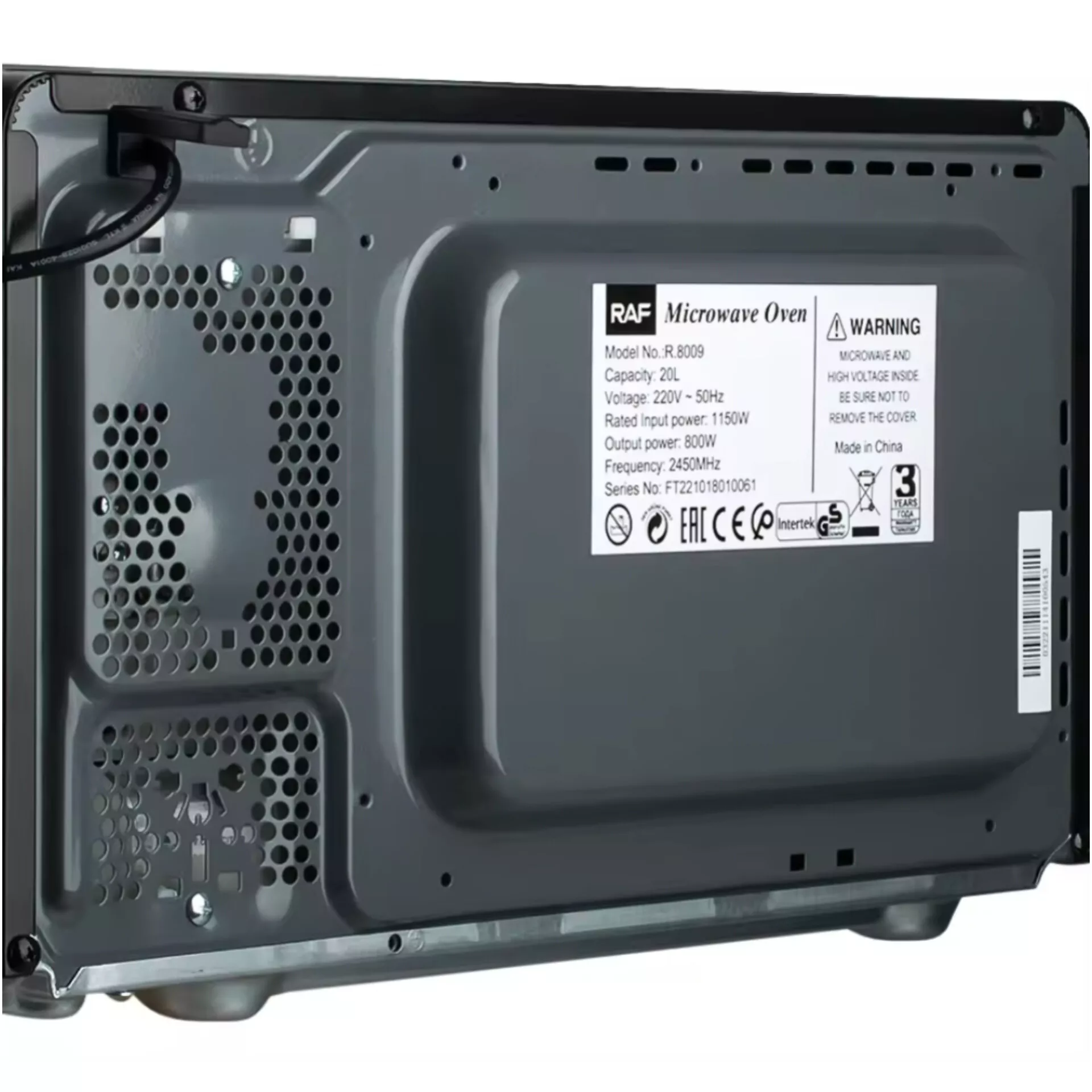 مایکروویو راف مدل R.8009
