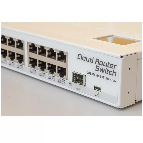 روتر میکروتیک مدل CR S125-24G-1S-2HnD-IN
