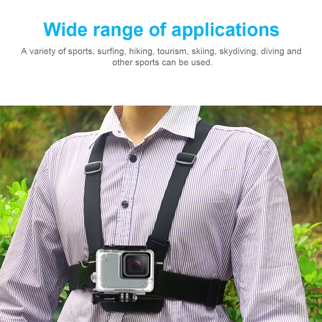 کاور ضد آب پلوز مدل PU328 مناسب برای دوربین ورزشی گوپرو Hero 7/6/5