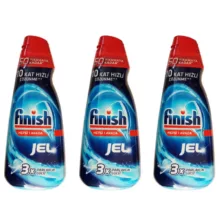 ژل ماشین ظرفشویی فینیش مدل 3X حجم 1000 میلی لیتر بسته 3عددی
