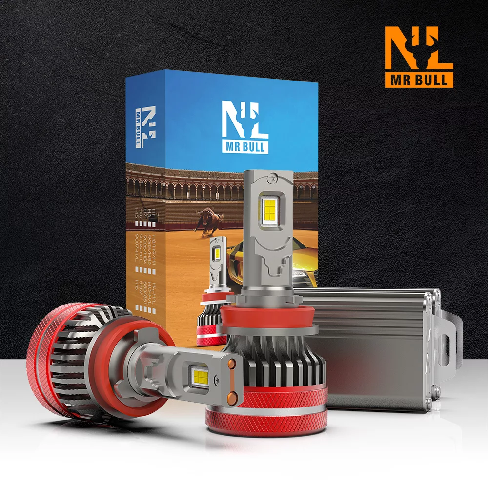 لامپ هدلایت ناایو مدل NL-180W پایه H4 بسته 2 عددی