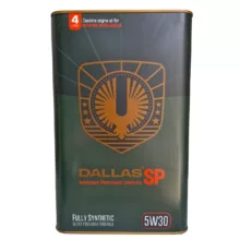 روغن موتور خودروی بنزینی دالاس مدل ULTRA PREMIUM 5w30 SP حجم 5 لیتر مجموعه 2 عددی