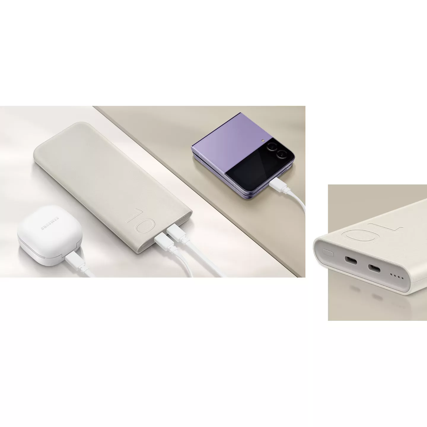 پاوربانک 25 وات سامسونگ مدل EB-P3400 ظرفیت 10000 میلی آمپر ساعت