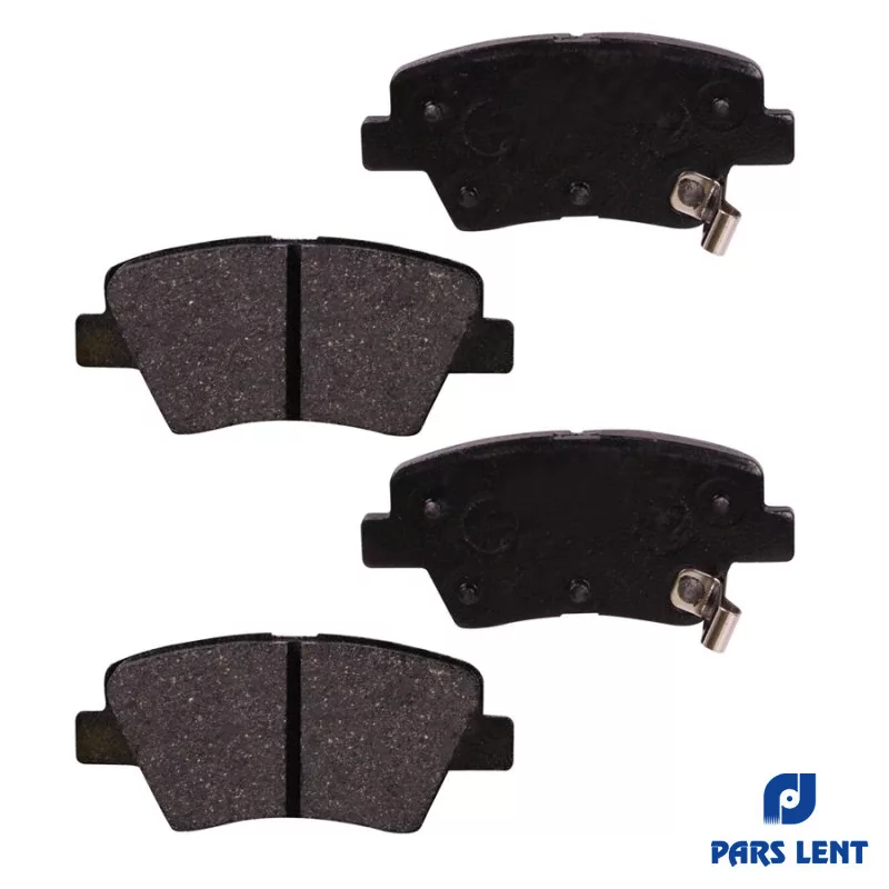 لنت ترمز جلو لنت پارس کد 25169 مناسب برای دنا به همراه لنت ترمز عقب