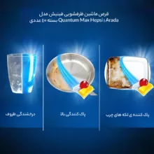 قرص ماشین ظرفشویی فینیش مدل Quantum Max Hepsi 1 Arada بسته 40 عددی