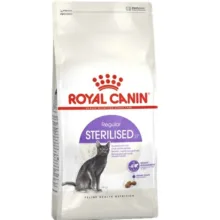 غذای خشک گربه بالغ عقیم شده رویال کنین مدل Regular Sterilised وزن 2 کیلوگرم