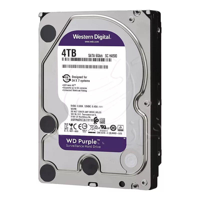 هارد دیسک اینترنال مدل Purple 4T ظرفیت 4 ترابایت
