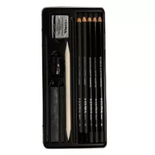 ست مداد طراحی لیرا مدل R-6569 کد 156277 مجموعه 12 عددی