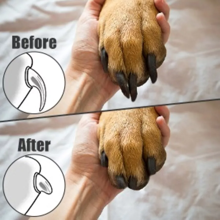 ناخن گیر و سوهان شارژی حیوانات مدل 2in1pet nail polisher