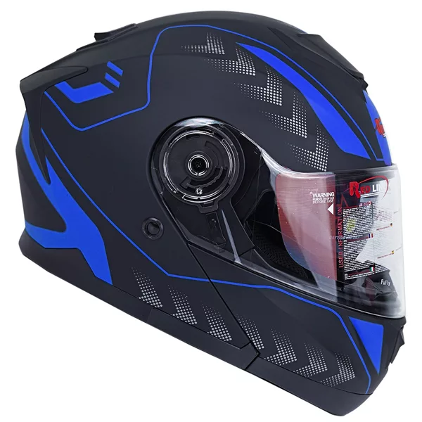 کلاه کاسکت ردلاین مدل فک متحرک عینکدار کد RE_937