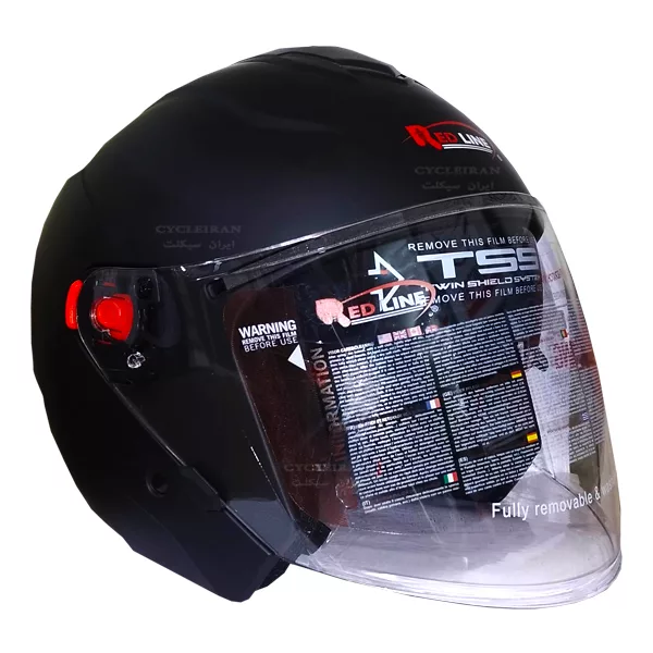 کلاه کاسکت ردلاین مدل بدون فک عینکدار کد REBK_944