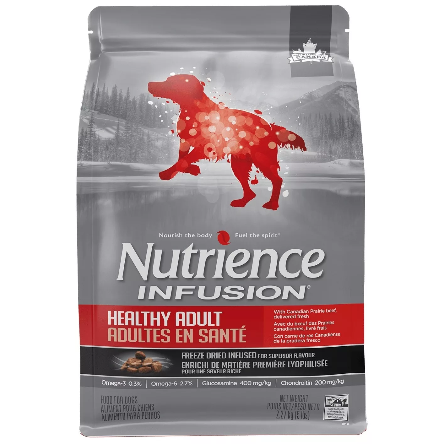 غذای خشک سگ نوترینس مدل Infusion کد D6126 وزن 2.27کیلوگرم