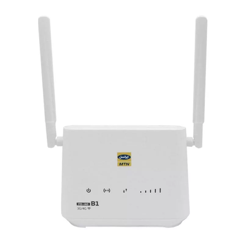 مودم 3G/4G ایرانسل مدل i40 b1 به همراه سیم کارت 4gو 60 گیگابایت اینترنت سه ماهه