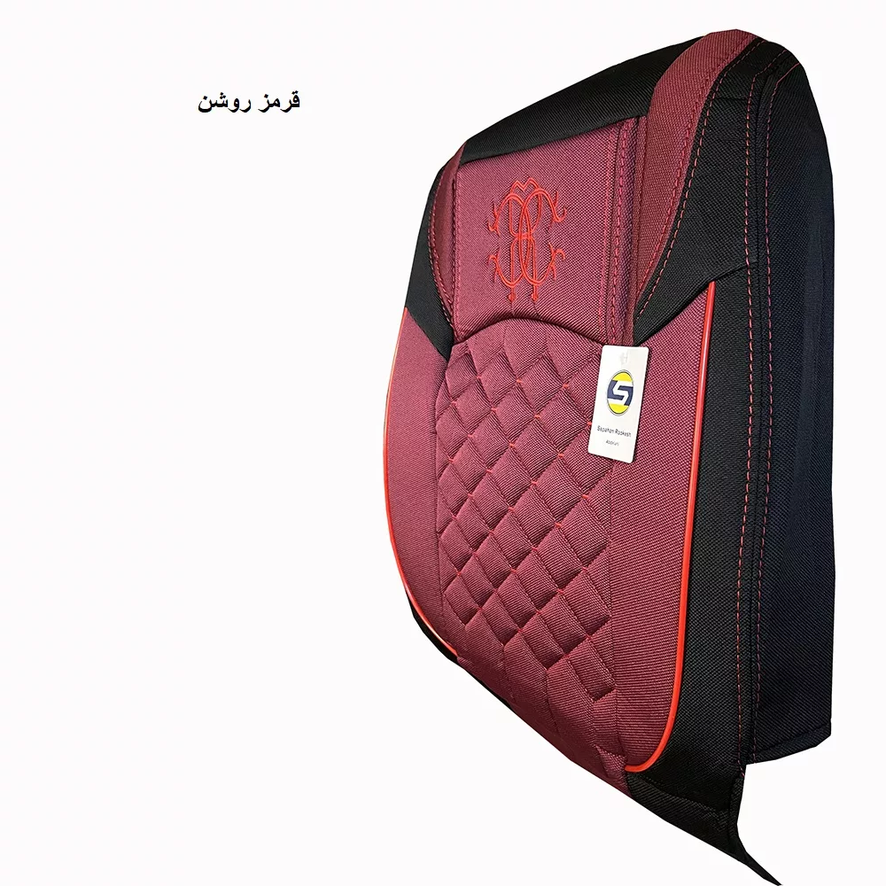 ست کامل روکش صندلی خودرو سپاهان روکش مدل DR-240 مناسب برای پراید 141 و پراید هاچ بک