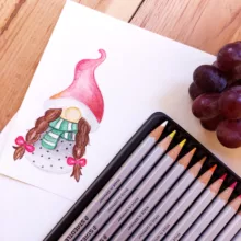 مداد آبرنگی 24 رنگ استدلر مدل Karat Aquarell