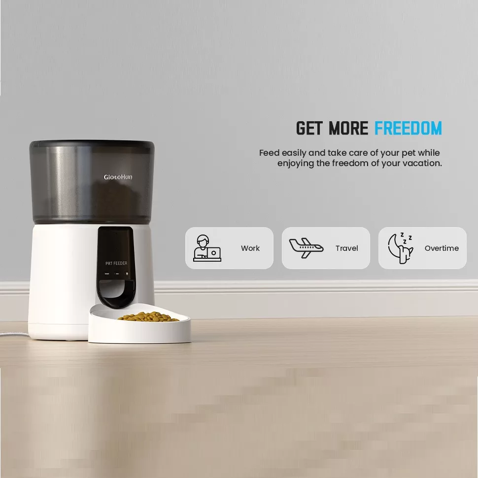 ظرف غذای هوشمند حیوانات خانگی گیوتون مدل pf31