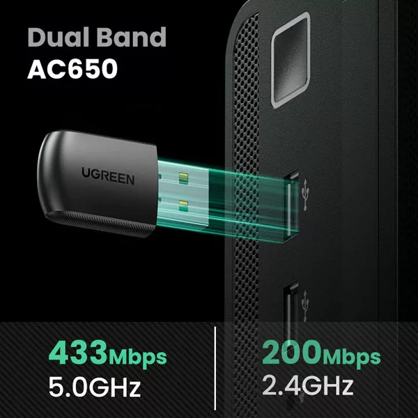 کارت شبکه بی سیم یوگرین مدل CM448-20204