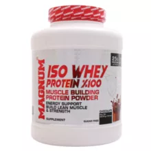 پودر پروتئین ایزو وی 100% با طعم شکلات مگنوم ویتامینز  – 2270 گرم