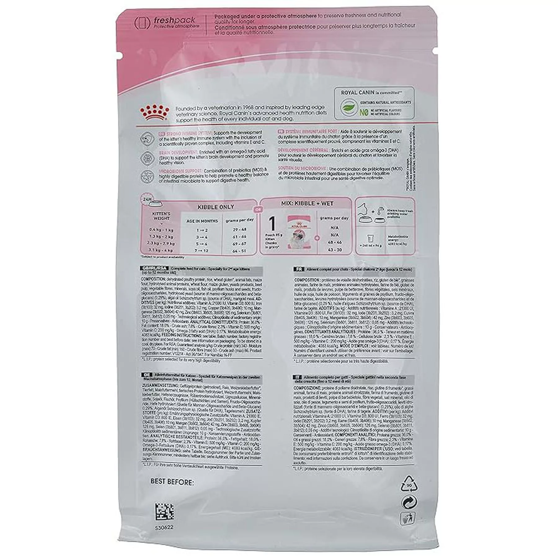 غذای خشک گربه رویال کنین مدل sterilised وزن 2 کیلوگرم