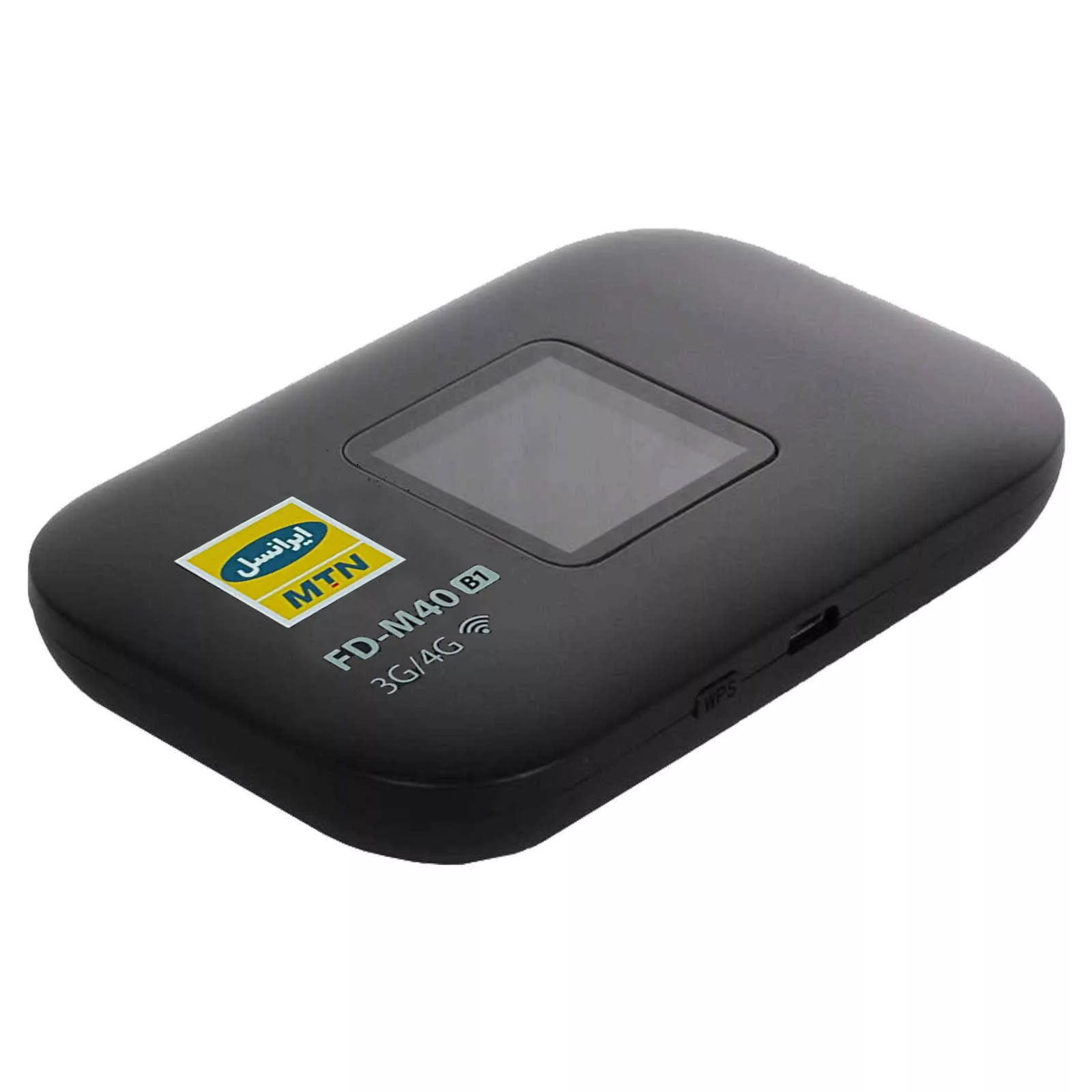 مودم 3G/4G قابل حمل ایرانسل مدل FD-M40 B1 به همراه 60 گیگابایت اینترنت 6 ماهه و 1 عدد سیم کارت دائمی طلایی