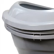 ظرف خاک گربه مدل سه لگنه کد 13130