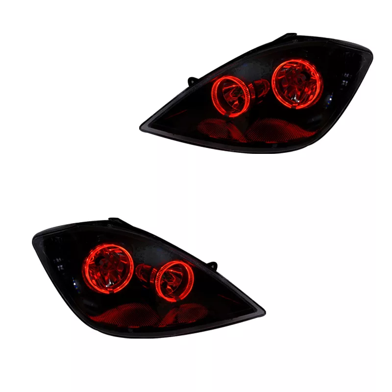 چراغ جلو خودرو گروه پژوهش صنعت مدرن مدل 3D-Ring-B فولکالر مناسب برای تیبا بسته دو عددی