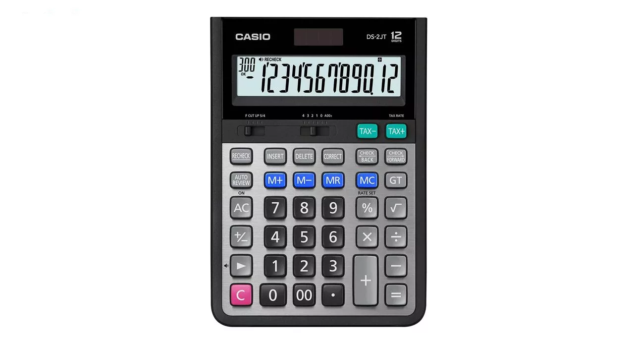 ماشین حساب کاسیو مدل DS-2JT