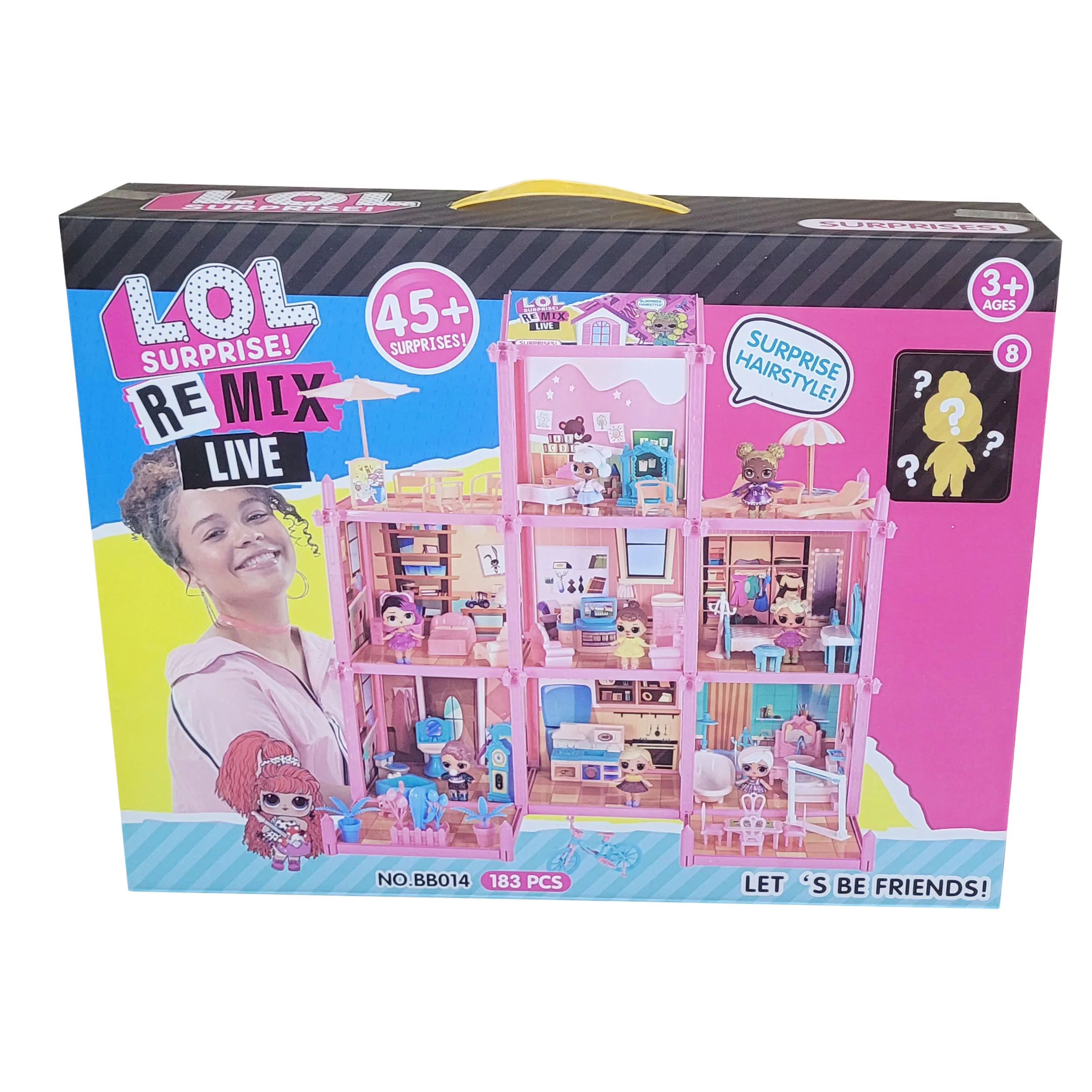 اسباب بازی ال او ال سوپرایز مدل خانه عروسکی کد 0014