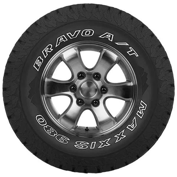 لاستیک خودرو مکسس مدل Bravo AT980 8PR سایز 275/65/17 - دو حلقه