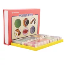 اسلاید میکروسکوپ برسر مدل آماده مجموعه 100 عددی