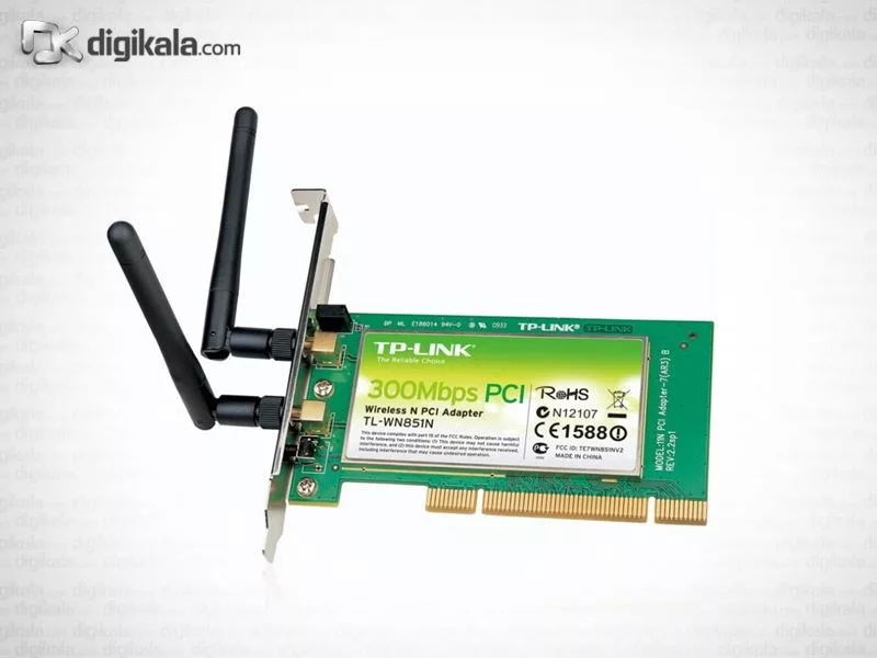 کارت شبکه بیسیم 300Mbps تی پی-لینک TL-WN851ND