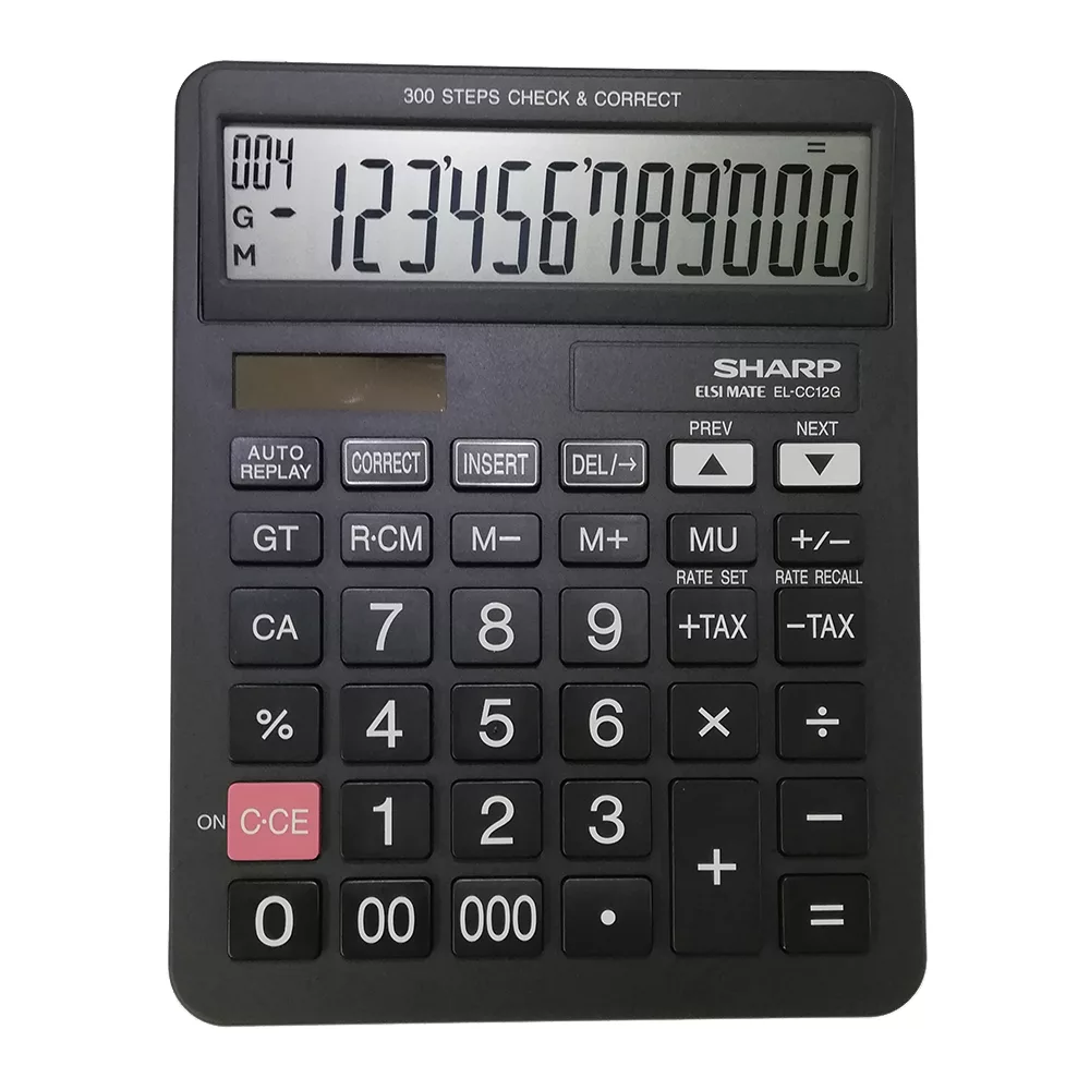 ماشین حساب شارپ مدل EL-CC12G