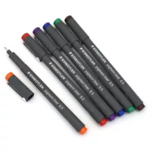 راپید استدلر مدل Pigment Liner کدSSB6-30805 قطر نوشتاری 0.5 بسته 6 عددی