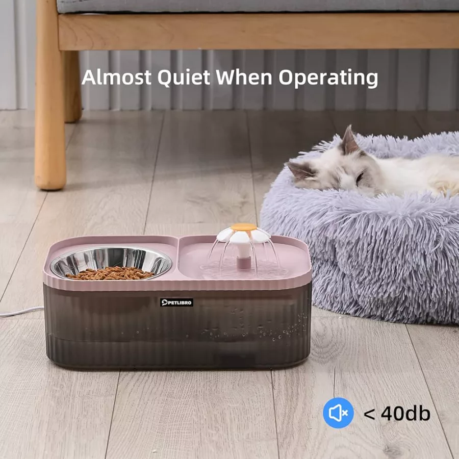 ظرف آب و غذا هوشمند سگ و گربه پت لیبرو مدل PL-WD0011