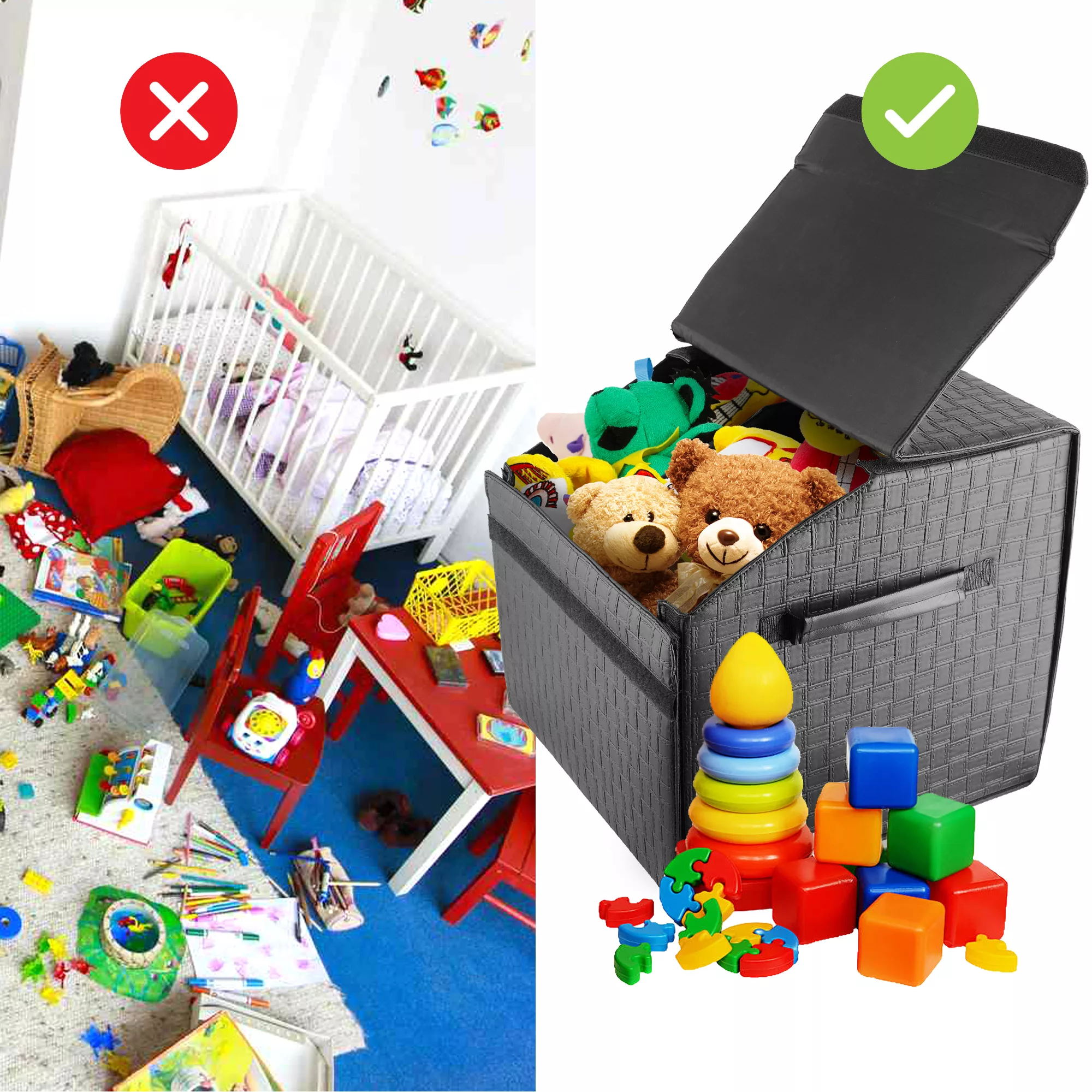 جعبه نظم دهنده صندوق عقب خودرو نادیاهوم مدل تاشو