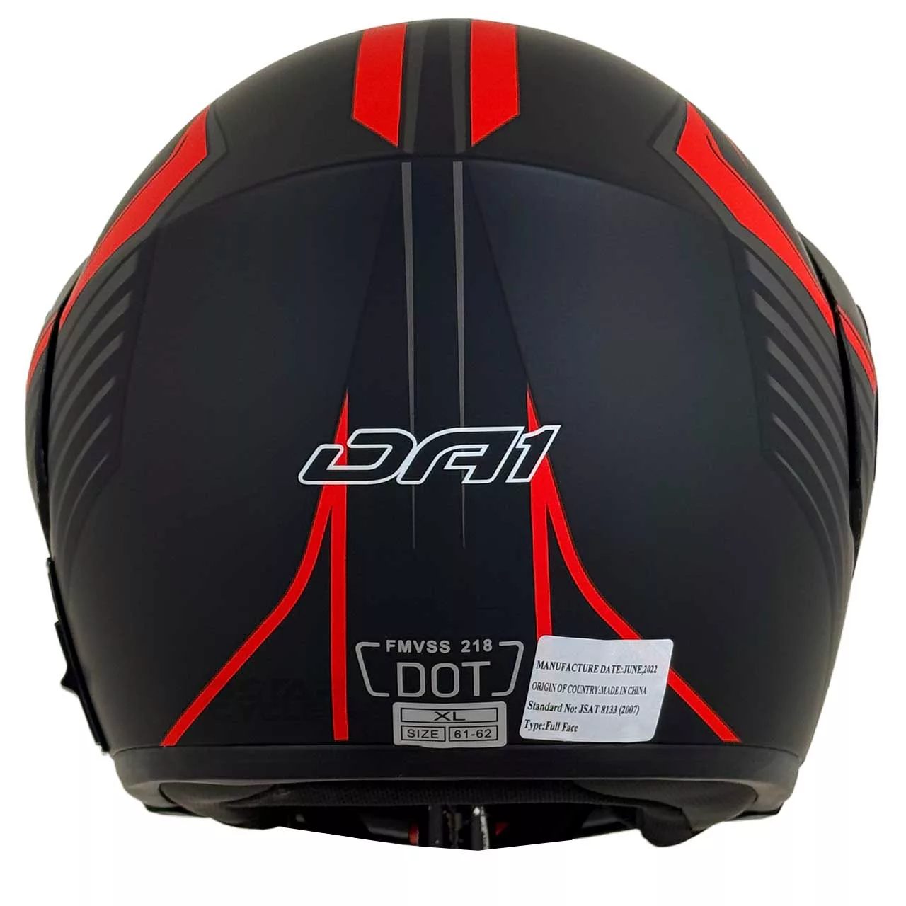 کلاه کاسکت دی ای وان مدل فک متحرک عینکدار کد DA_R_102