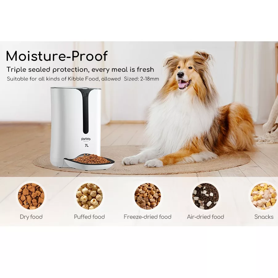 ظرف غذای هوشمند حیوانات خانگی فارورو مدل pf31