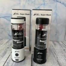 شیکر شارژی جت موبیکس مدل SuperBlack گنجایش 0.45 لیتر
